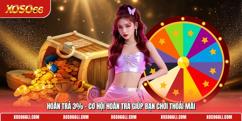 Hoàn Trả 3% - Cơ Hội Hoàn Trả Giúp Bạn Chơi Thoải Mái
